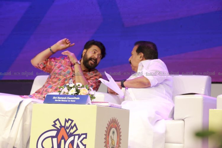 ​സൈബർ കുറ്റകൃത്യങ്ങൾ തടയാൻ ക്ലിക്ക് ജനകീയ മുന്നേറ്റത്തിന് തുടക്കം ക്യാപ്റ്റനായി മമ്മൂട്ടി
